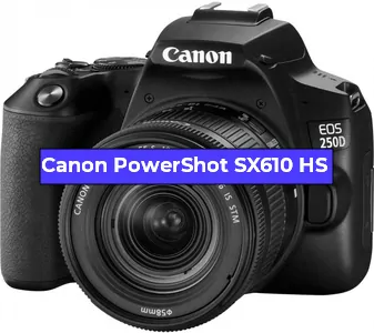 Ремонт фотоаппарата Canon PowerShot SX610 HS в Омске